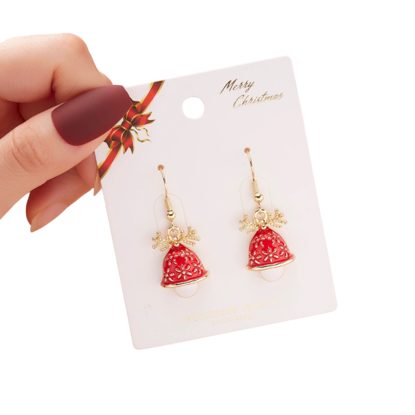 Pendientes colgantes navideños 4