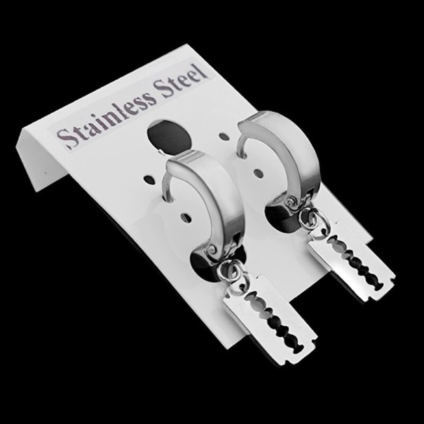 Pendientes de aro con colgante G1244 16