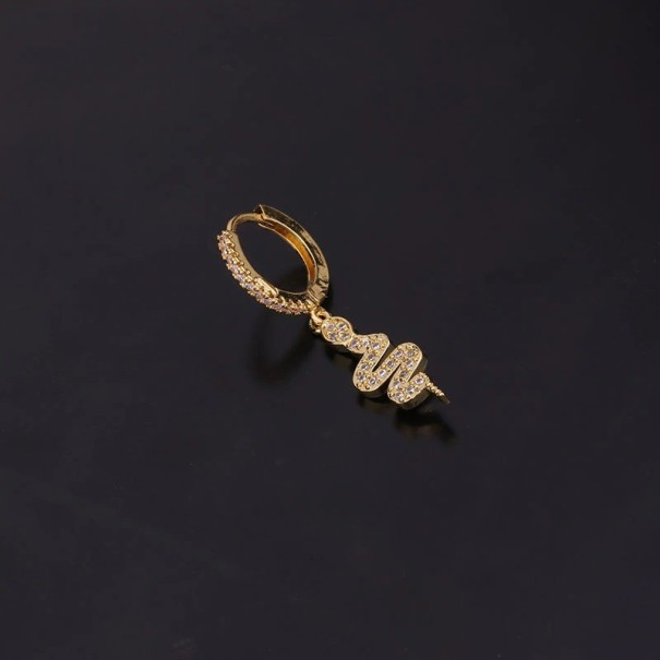 Pendientes de aro con colgante para mujer A2598 1