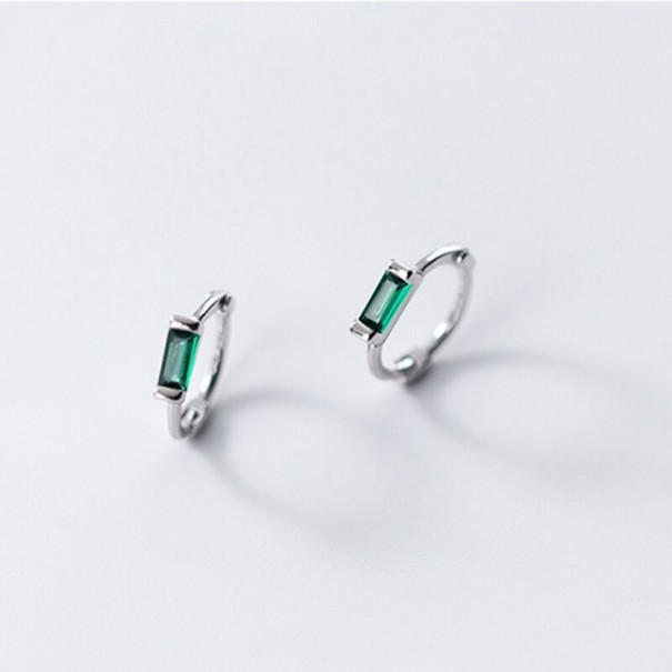 Pendientes de aro para mujer con circonitas G351 2