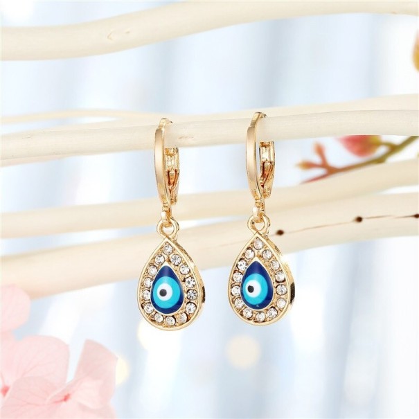 Pendientes de aro para mujer con colgante G193 1