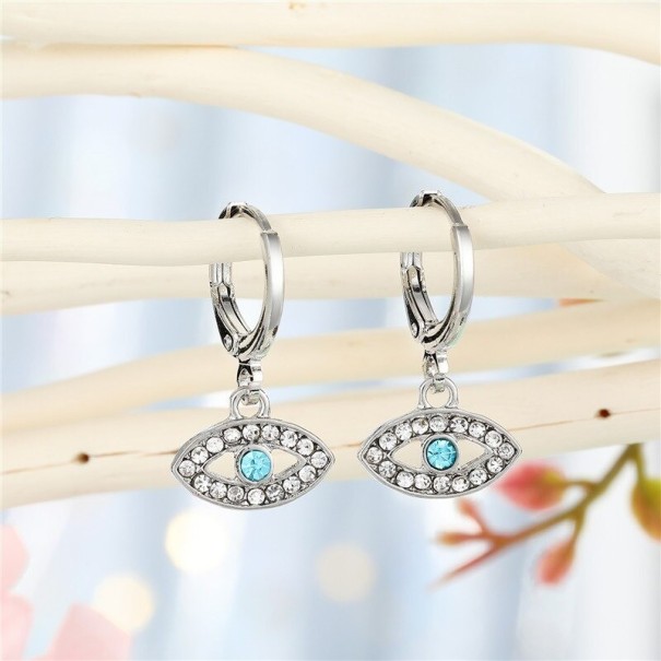 Pendientes de aro para mujer con colgante G193 8