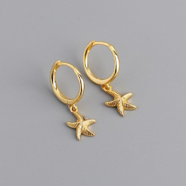 Pendientes de aro para mujer con colgante G237 17