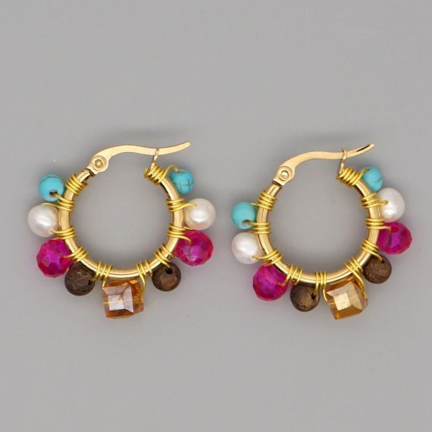 Pendientes de aro para mujer G273 1