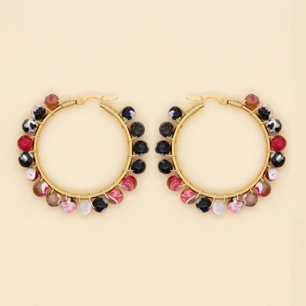 Pendientes de aro para mujer G507 17