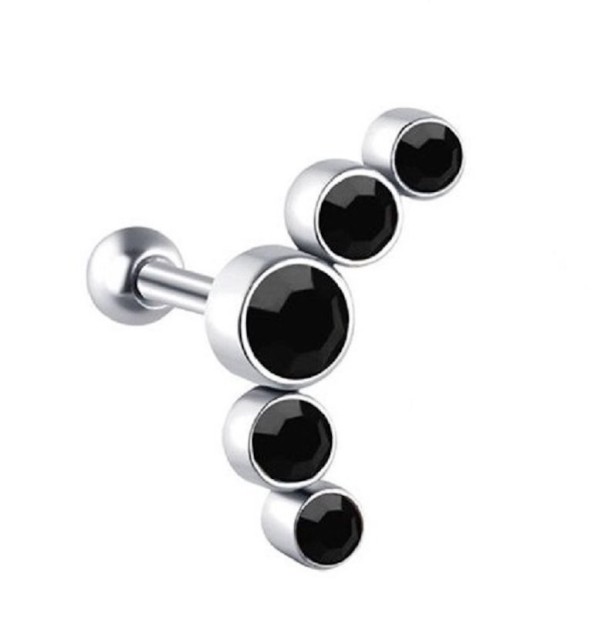 Pendientes de aro para mujer H718 2