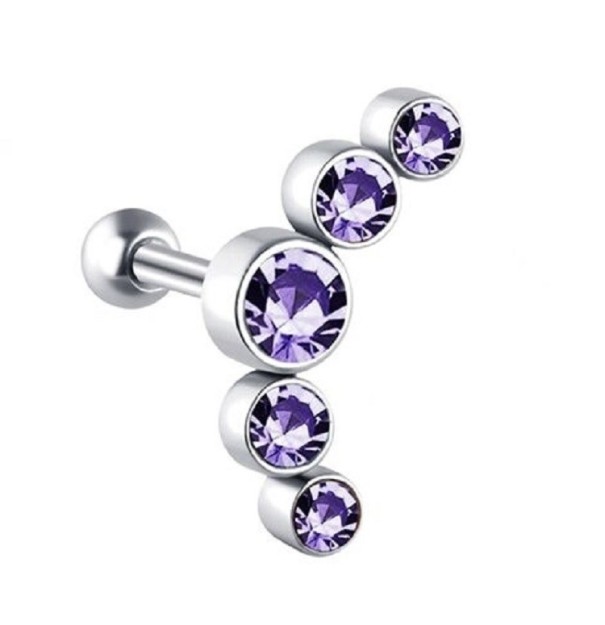 Pendientes de aro para mujer H718 7