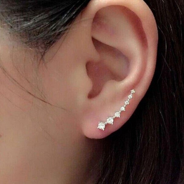 Pendientes de aro para mujer H834 4