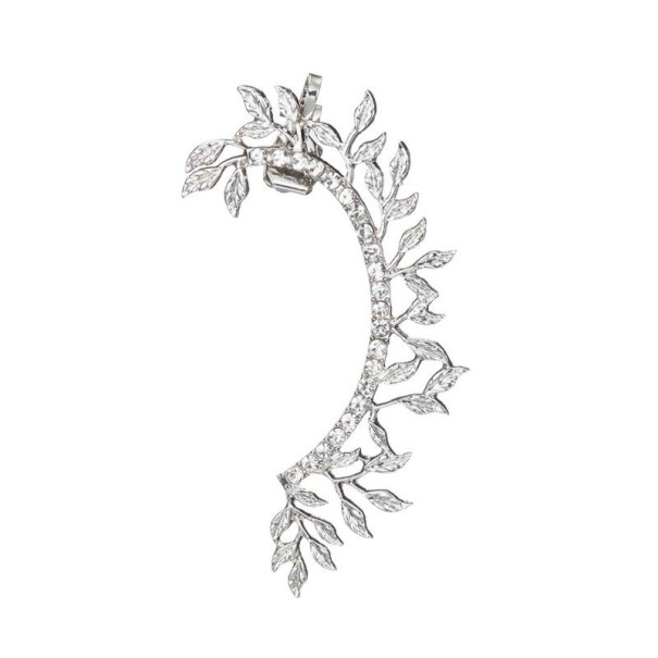 Pendientes de aro para mujer plateado 2