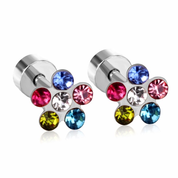 Pendientes de botón para mujer G1165 2