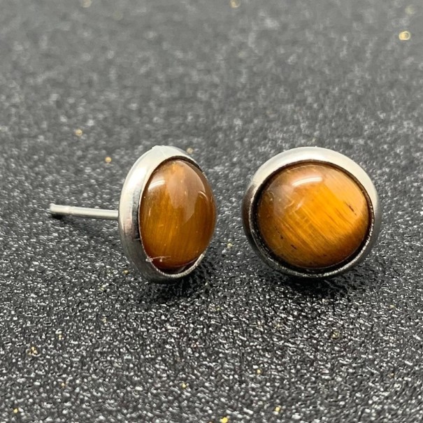 Pendientes de botón para mujer G1277 1