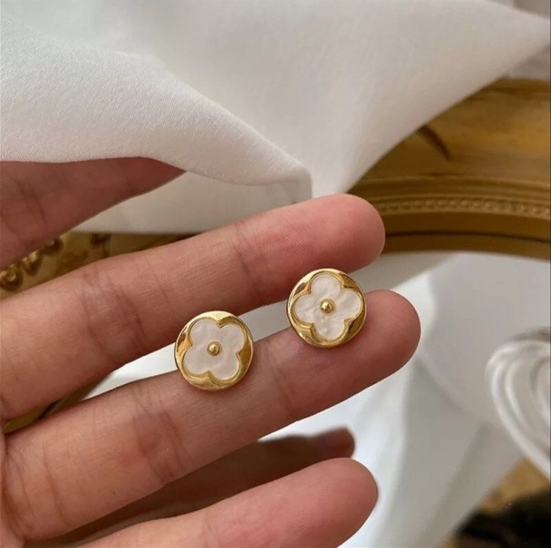 Pendientes de botón para mujer G1342 1