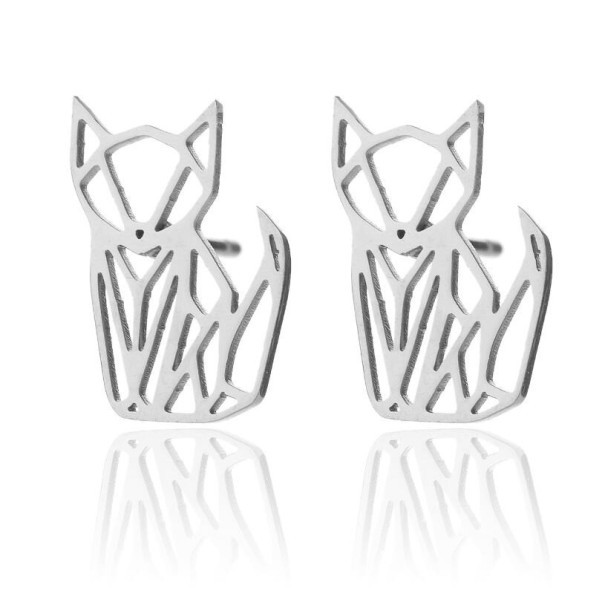 Pendientes de botón para mujer G161 1