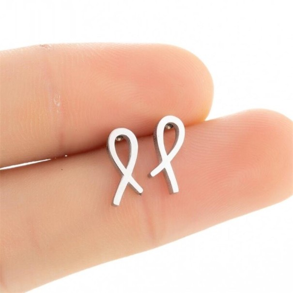 Pendientes de botón para mujer J159 dorado 16