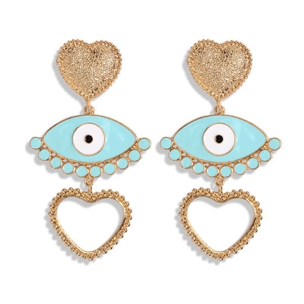 Pendientes de corazón para mujer G918 11