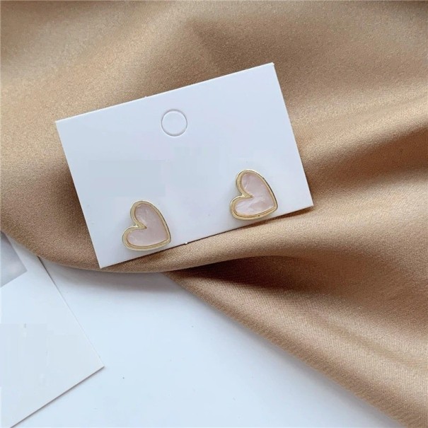 Pendientes de corazón para mujer H698 1