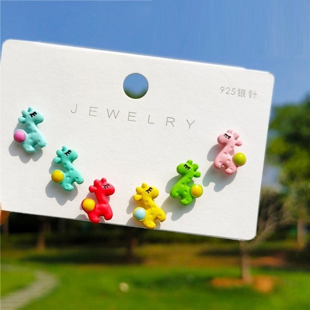 Pendientes de mujer 6 pares G1317 4