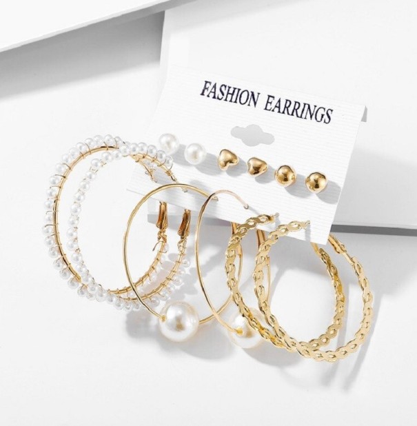 Pendientes de mujer 6 pares G289 19