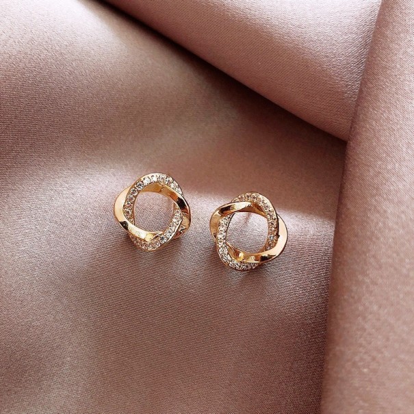 Pendientes de mujer con circonitas G502 1