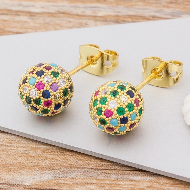 Pendientes de mujer con circonitas G932 1