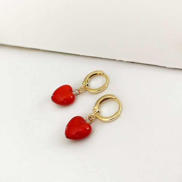 Pendientes de mujer con corazones 1