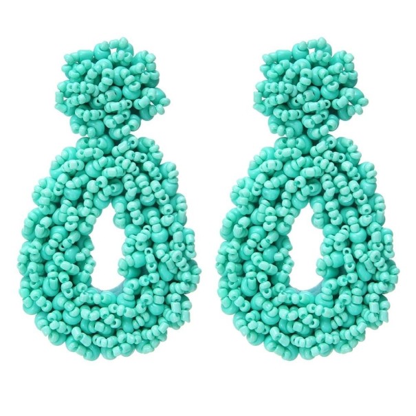 Pendientes de mujer con cuentas A3155 14