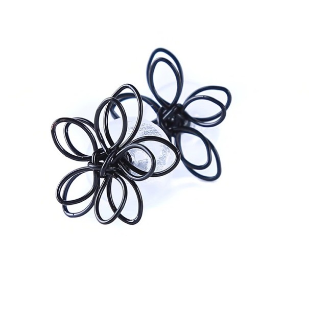 Pendientes de mujer con flores G1077 1