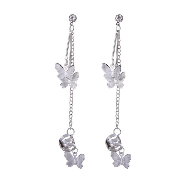 Pendientes de mujer con mariposas 1