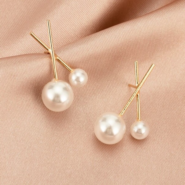 Pendientes de mujer con perlas G857 12