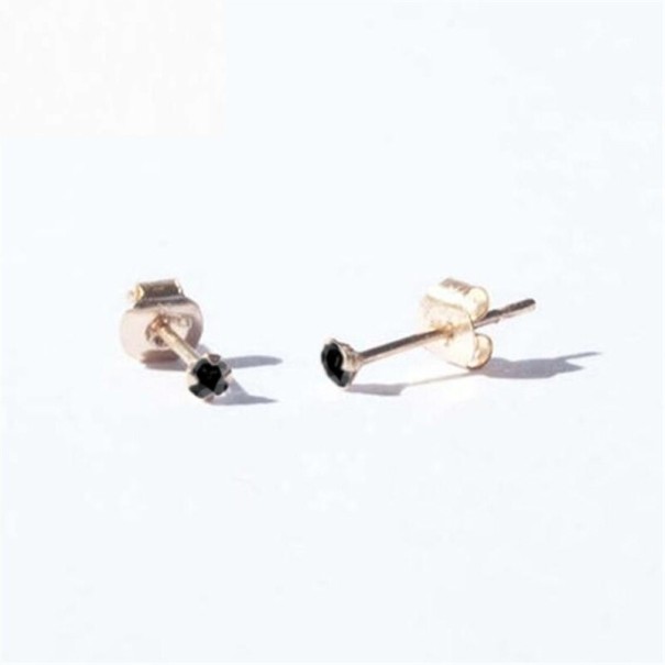 Pendientes de mujer con piedras A1703 rosa viejo 2