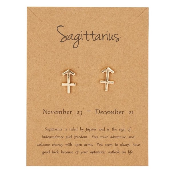 Pendientes de mujer con signos del horóscopo 1