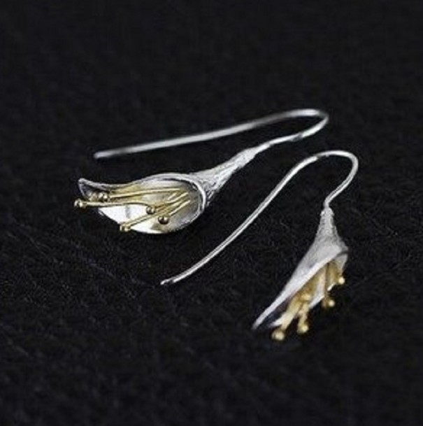 Pendientes de mujer flores G578 5