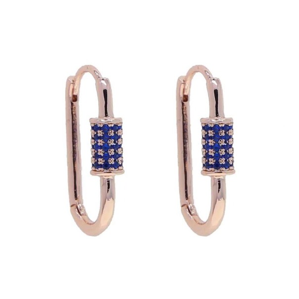Pendientes de mujer G1274 azul
