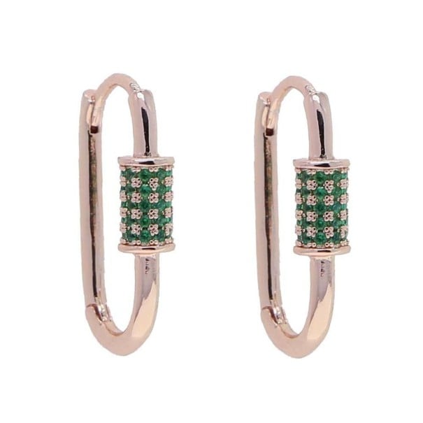 Pendientes de mujer G1274 verde