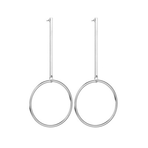 Pendientes de mujer G1336 plateado 1