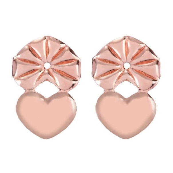 Pendientes de mujer G697 rosa viejo 2