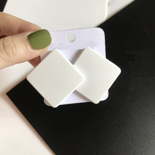 Pendientes de mujer J119 blanco 1