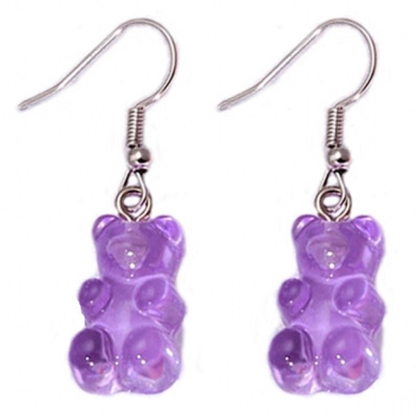 Pendientes de mujer osos 18