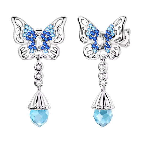 Pendientes de plata 925 para mujeres modernas Diseño delicado para el uso diario y eventos nocturnos, accesorios de calidad y elegantes 1