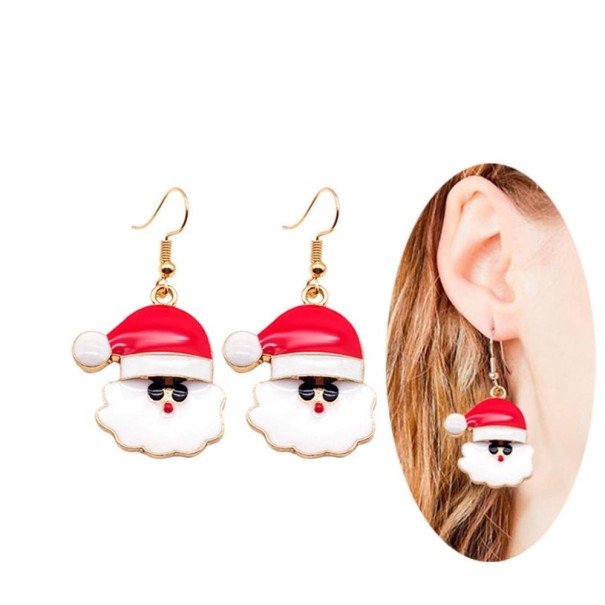 Pendientes navideños para mujer 9