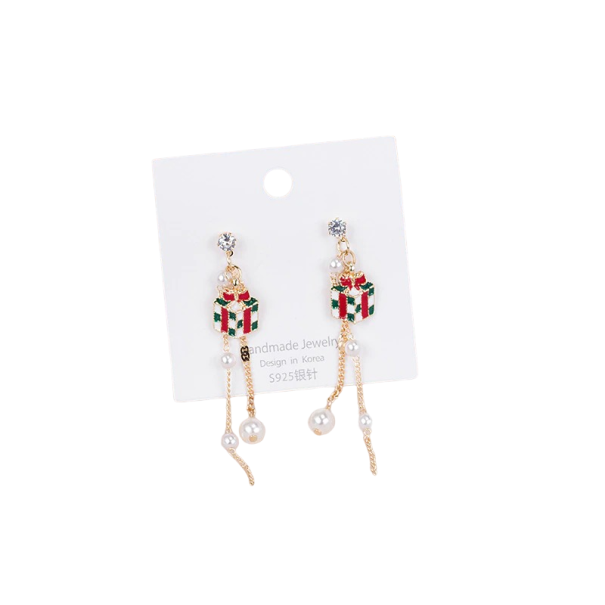 Pendientes navideños para mujer N989 3