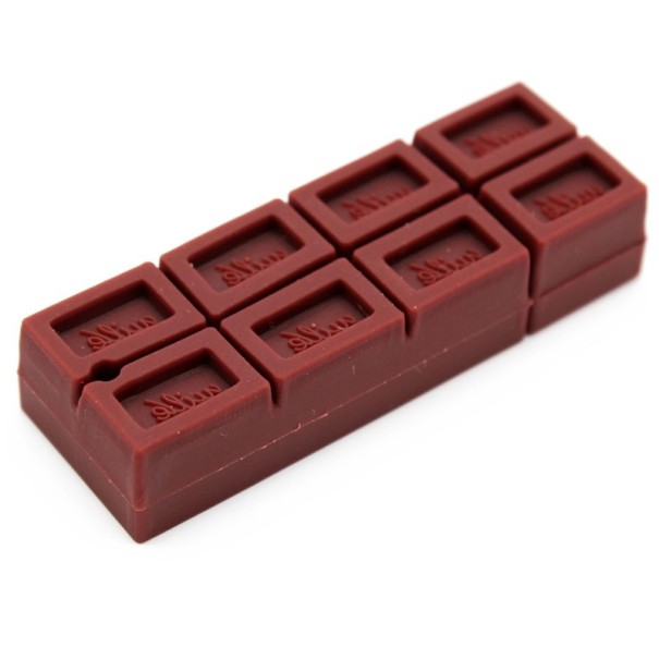 Pendrive csokoládé formában 16GB