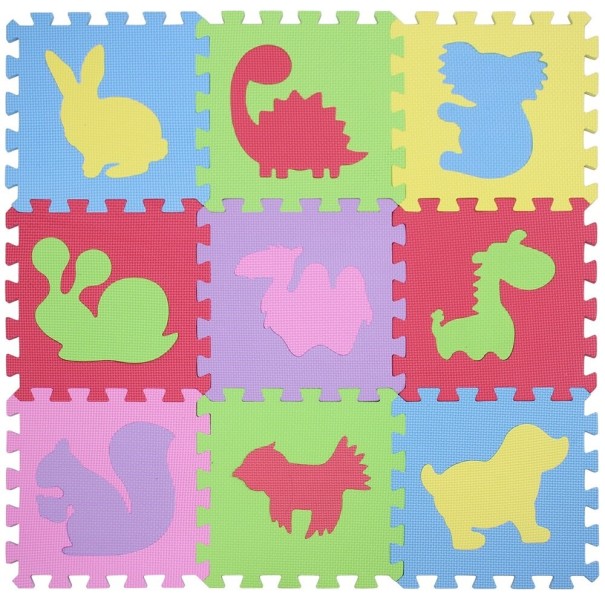 Pěnová podložka puzzle zvířátka 1