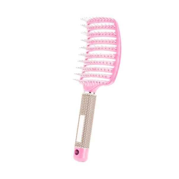 Pente para cabelo 25 x 7,5 cm rosa