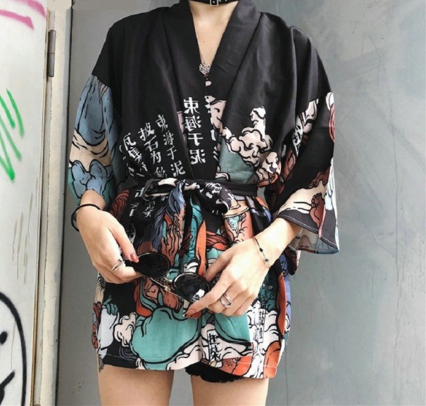 Péplum oversize pour femmes B204 noir
