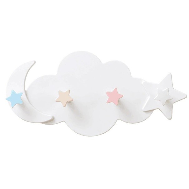 Percha autoadhesiva para habitación infantil 1