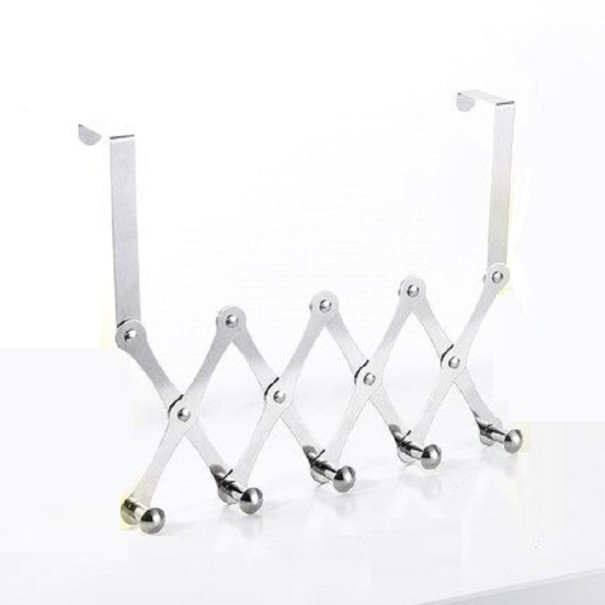 Percha colgante plegable plateado M