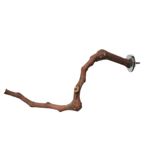 Percha de madera natural para pájaros 3 Percha de madera natural para pájaros 3