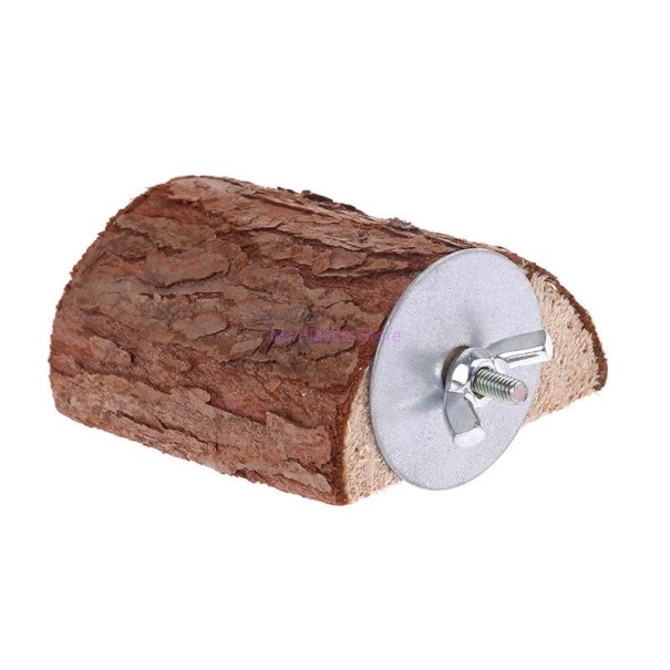 Percha de madera para pájaros C895 6 cm