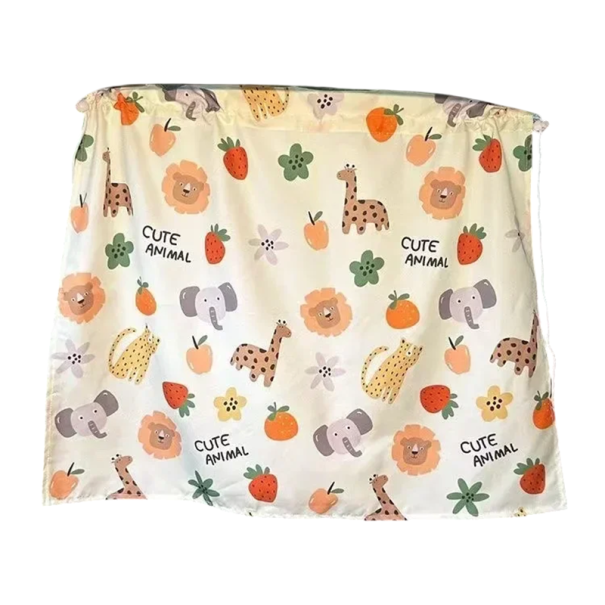 Perdea pentru fereastra din spate a mașinii cu ventuze Cortină din bumbac împotriva soarelui Protecție UV pentru copii Desene colorate cu dinozauri Accesorii auto 1